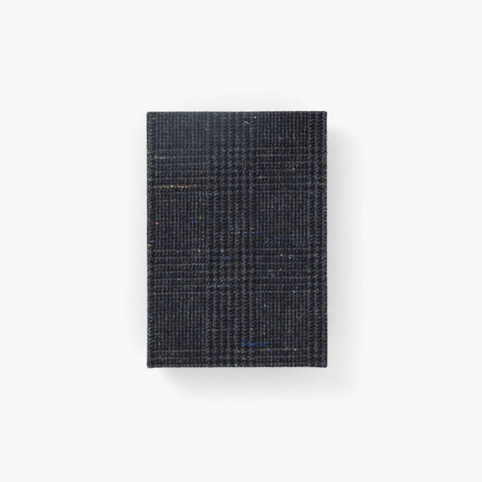Mini note cover - Bishu glen plaid