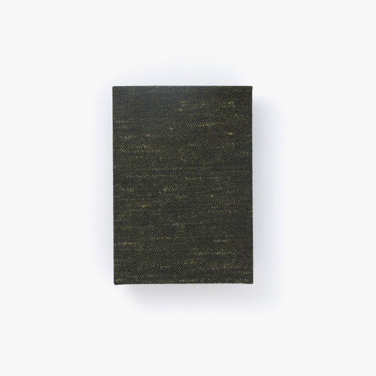 Mini note cover - Bishu olive nep