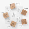 Rubber stamp - Palmehuset/Life M