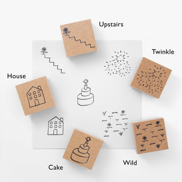 Rubber stamp - Palmehuset/Life M