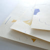 piece of paper to sing