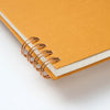 B6 notebook - 製本クロス / Orange
