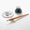 PAPER LEATHER COASTER - WHITE